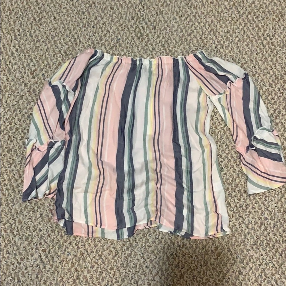Drew off the shoulder top